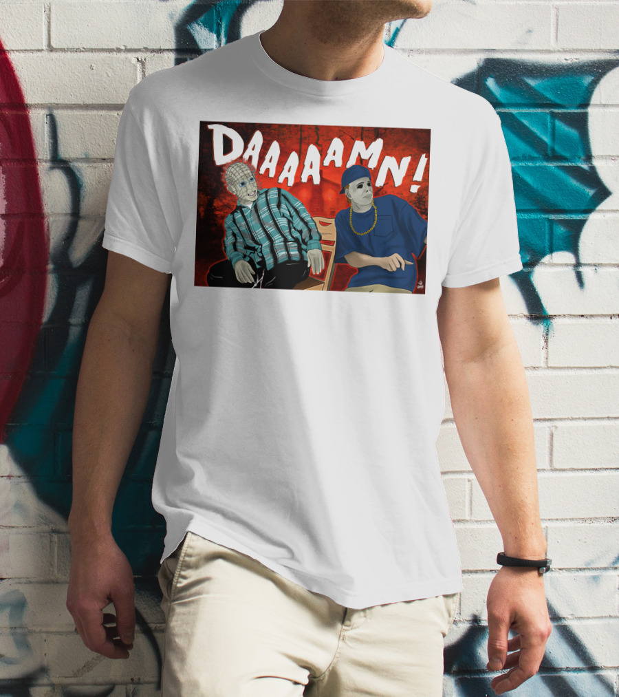 Daaaamn Horror Parody Friday Movie Scene T-Shirt