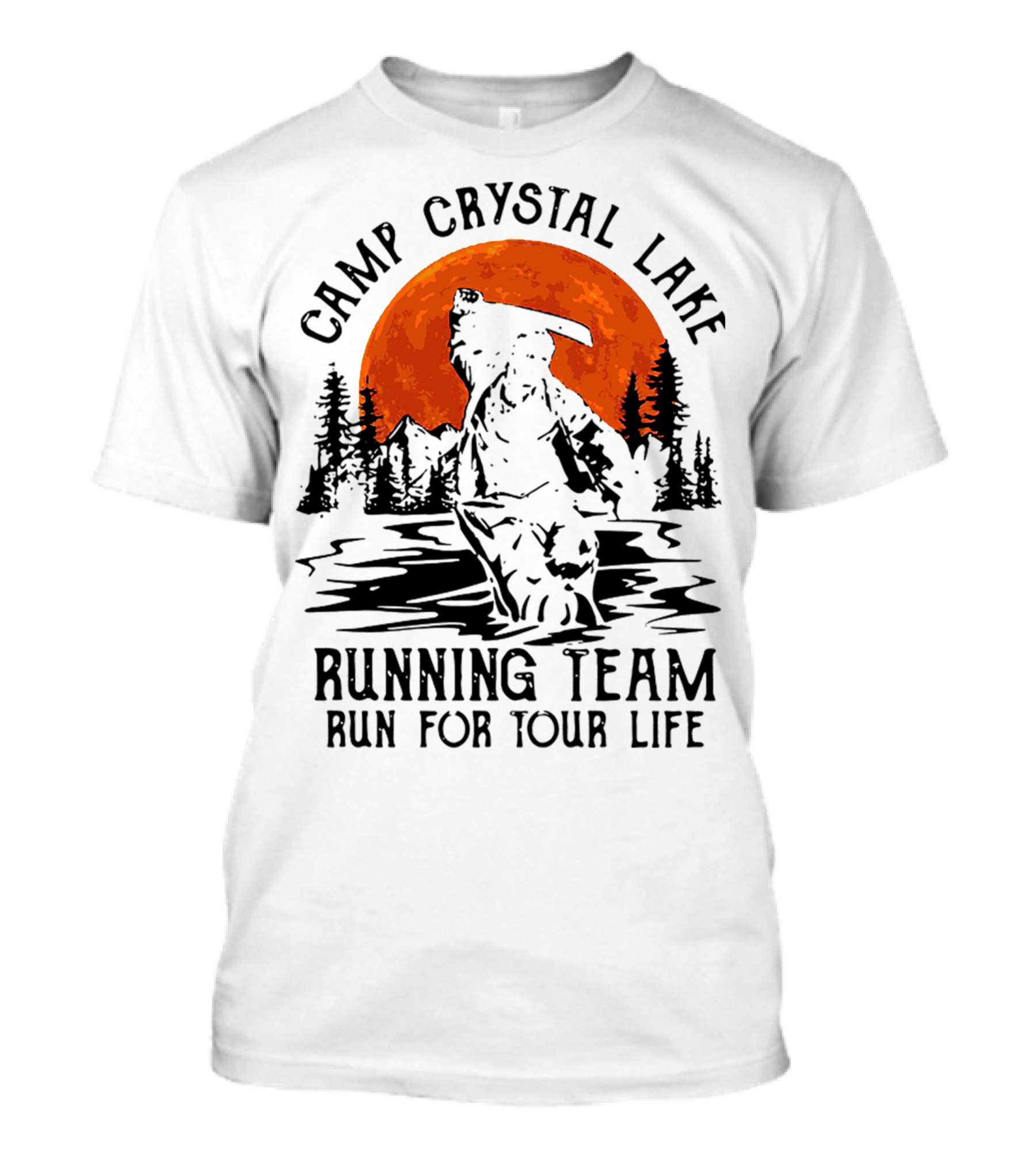 Camp Crystal Lake Running Team Run For Your Life T-Shirt