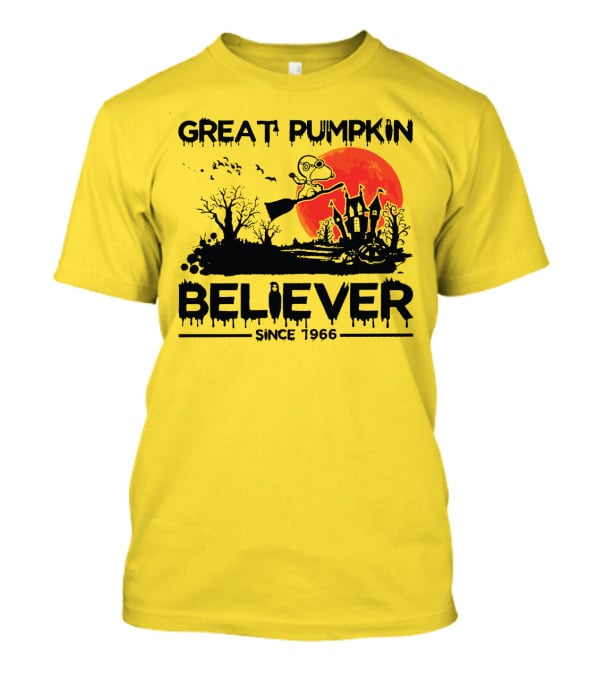 Great Pumpkin Believer Since 1966 Halloween T-Shirt