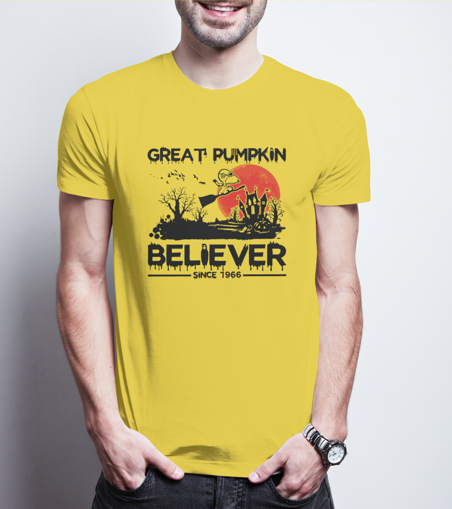 Great Pumpkin Believer Since 1966 Halloween T-Shirt