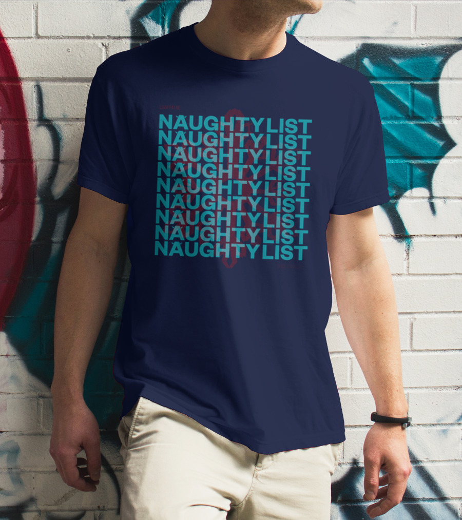 Liam Payne Naughty List Merch Shop Exclusive T-Shirt