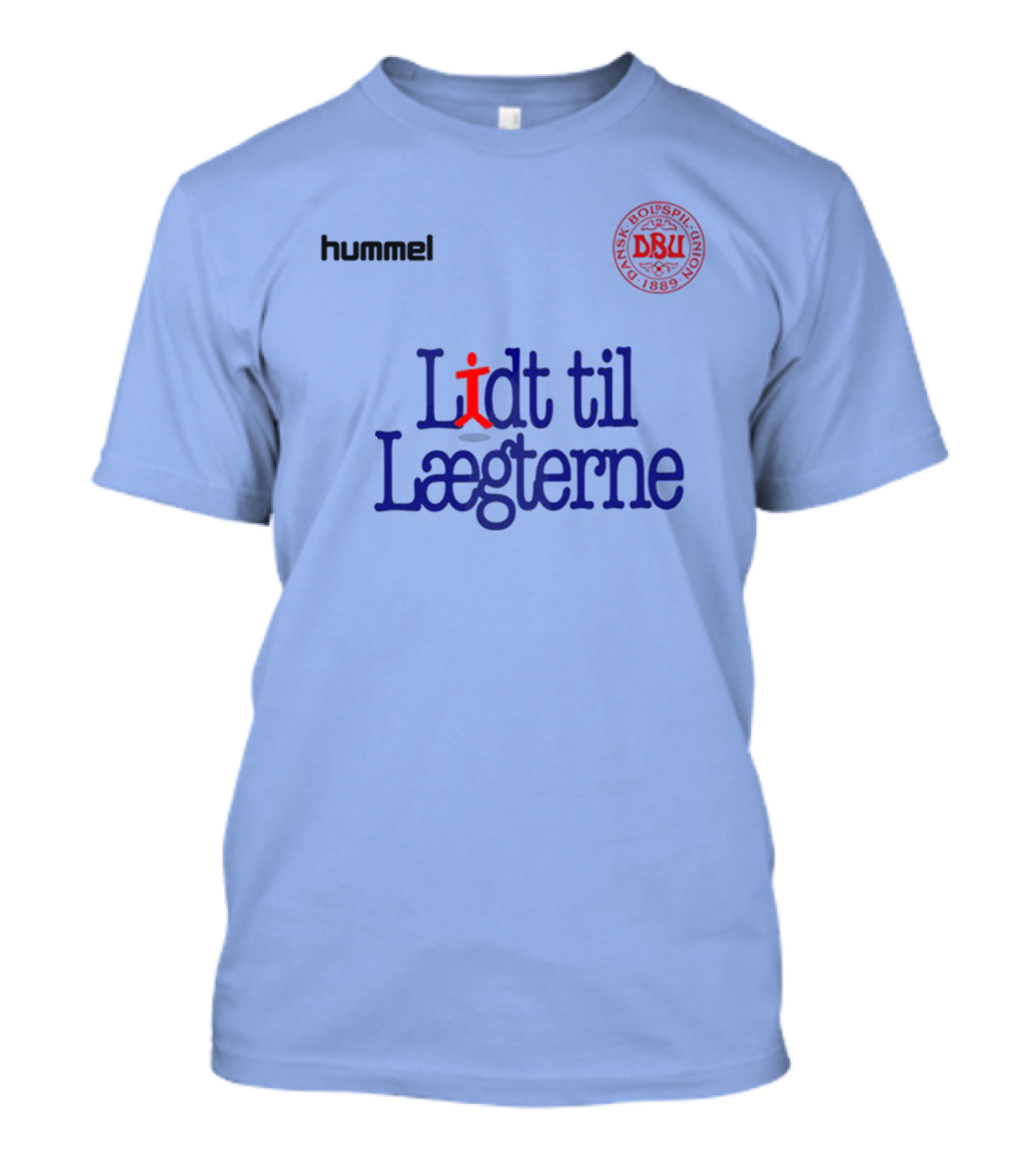 Hummel DBU Lidt Til Lægterne Danish Football Union 1889 T-Shirt