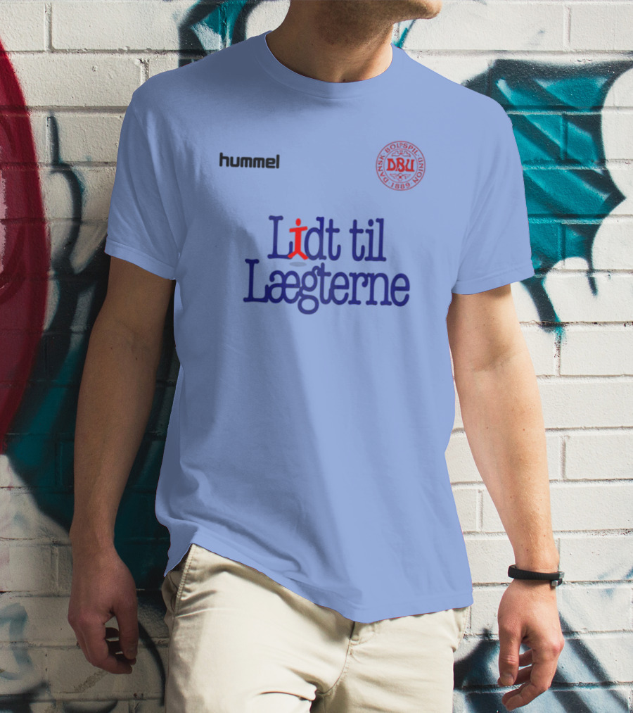 Hummel DBU Lidt Til Lægterne Danish Football Union 1889 T-Shirt