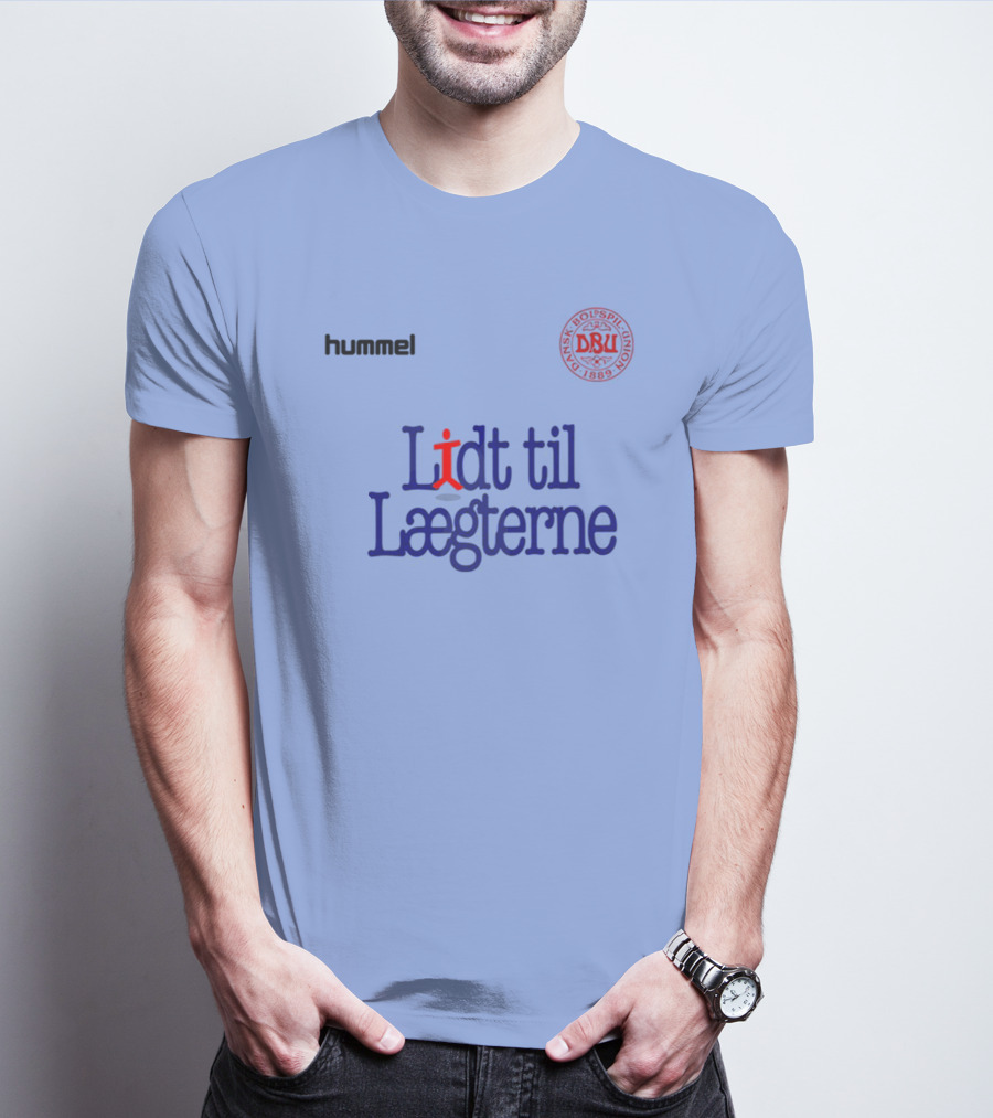 Hummel DBU Lidt Til Lægterne Danish Football Union 1889 T-Shirt