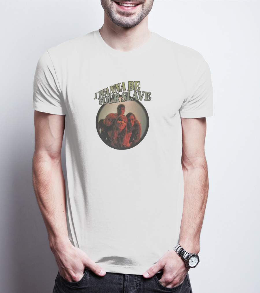 I WANNA BE YOUR SLAVE Maneskin Merch T-Shirt