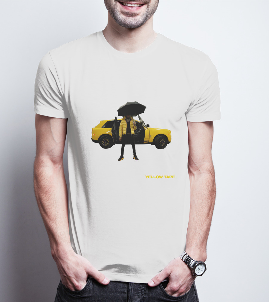 Key Glock Yellow Tape Car Umbrella T-Shirt