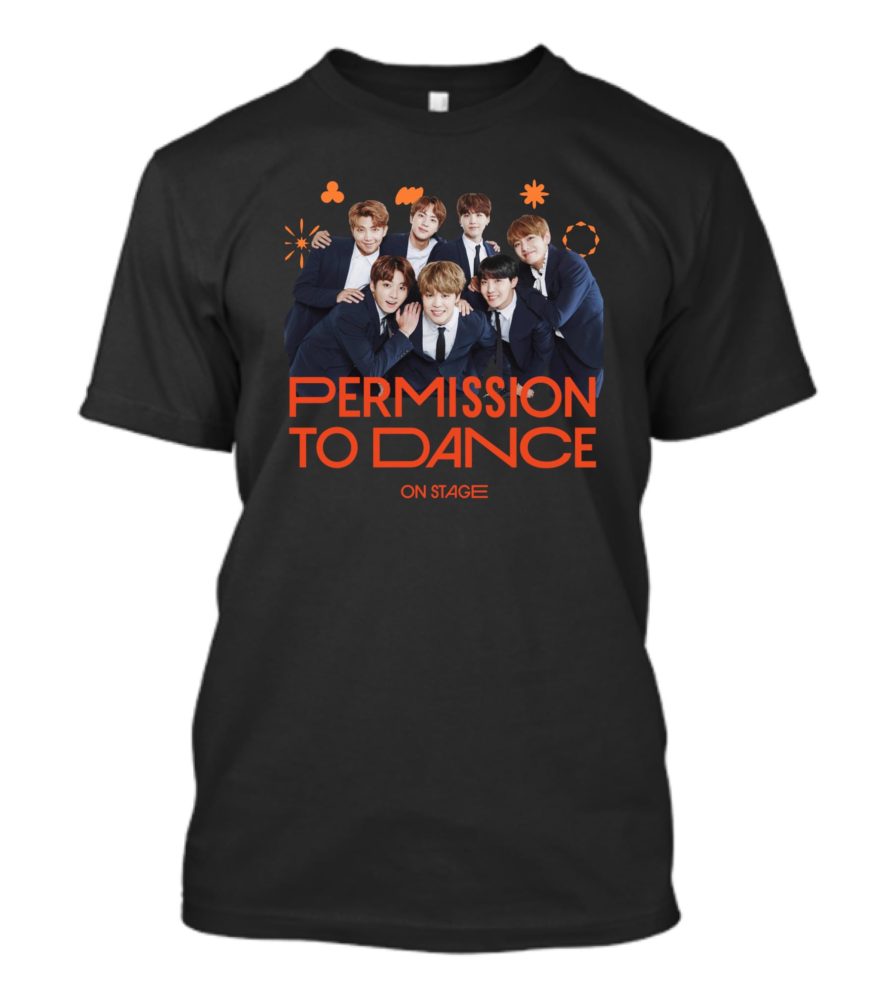 BTS Permission To Dance On Stage Group Photo T-Shirt