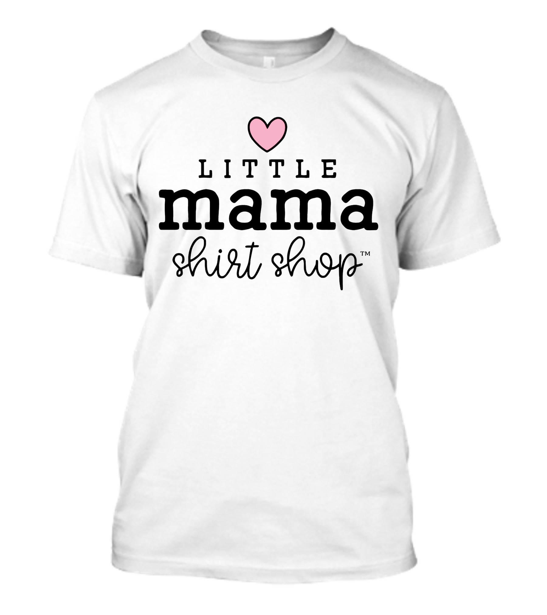 Little Mama Shirt Shop Heart T-Shirt