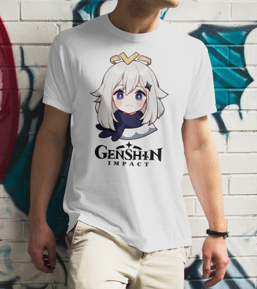 Paimon Genshin Impact Chibi Character T-Shirt