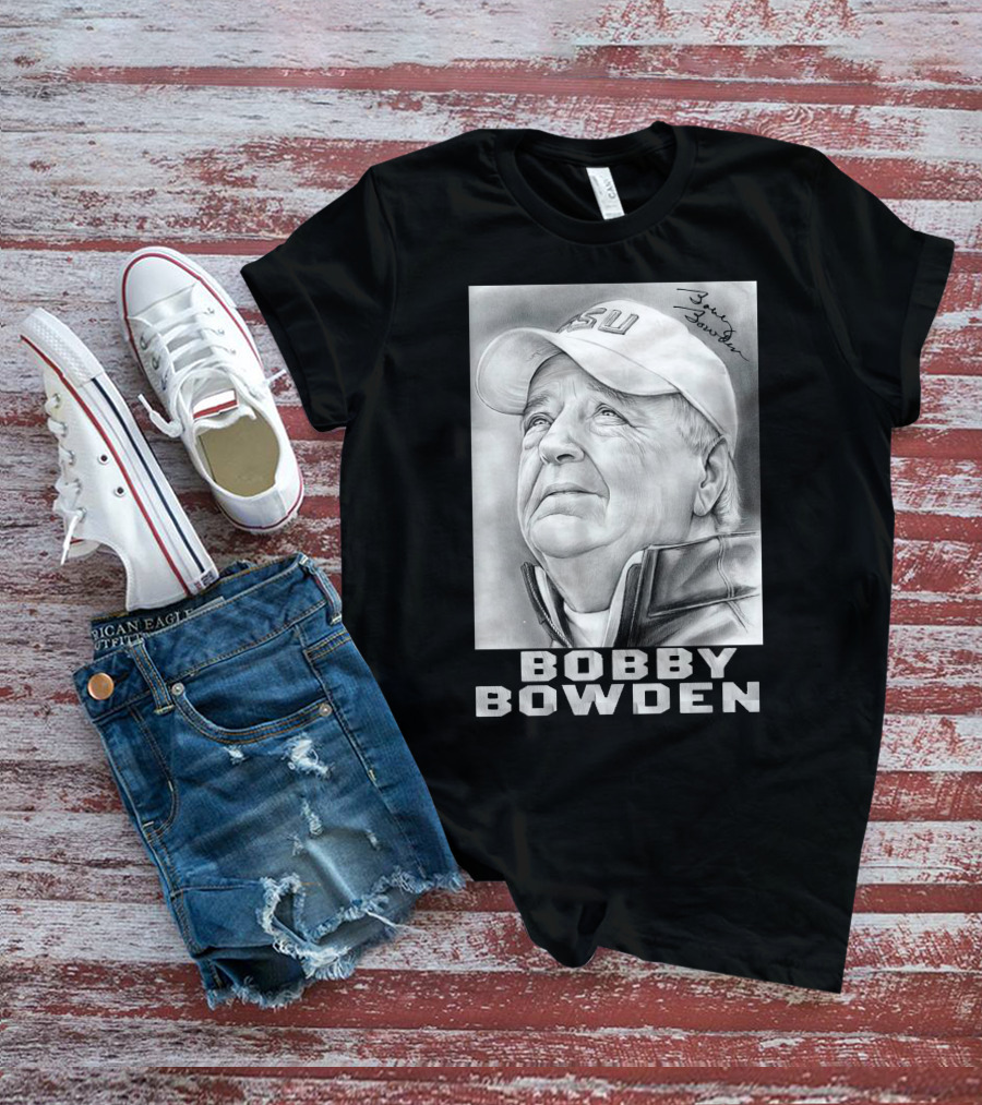 Bobby Bowden FSU Dadgummit Daggum Legend T-Shirt
