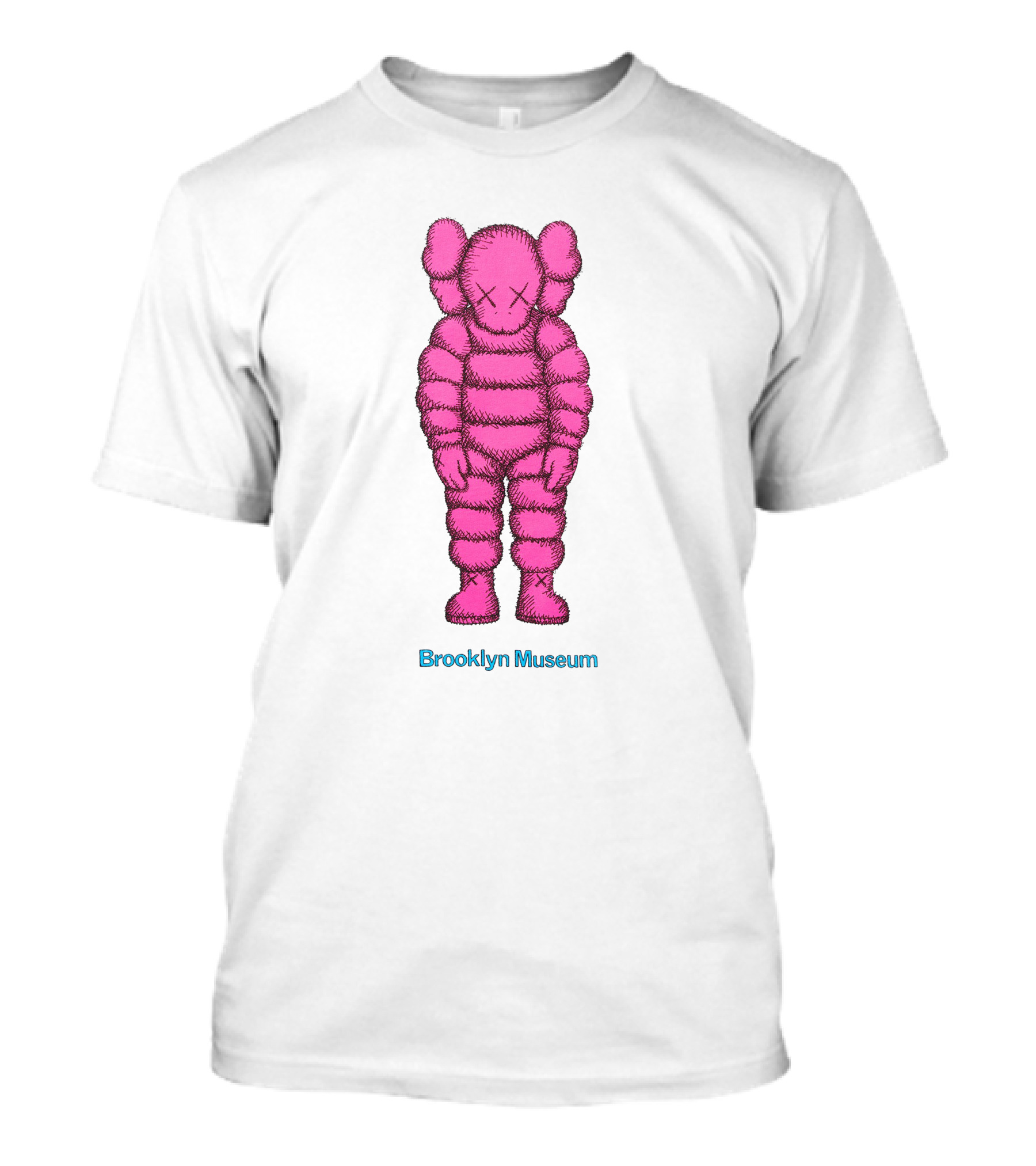 KAWS Pink Figure Brooklyn Museum T-Shirt
