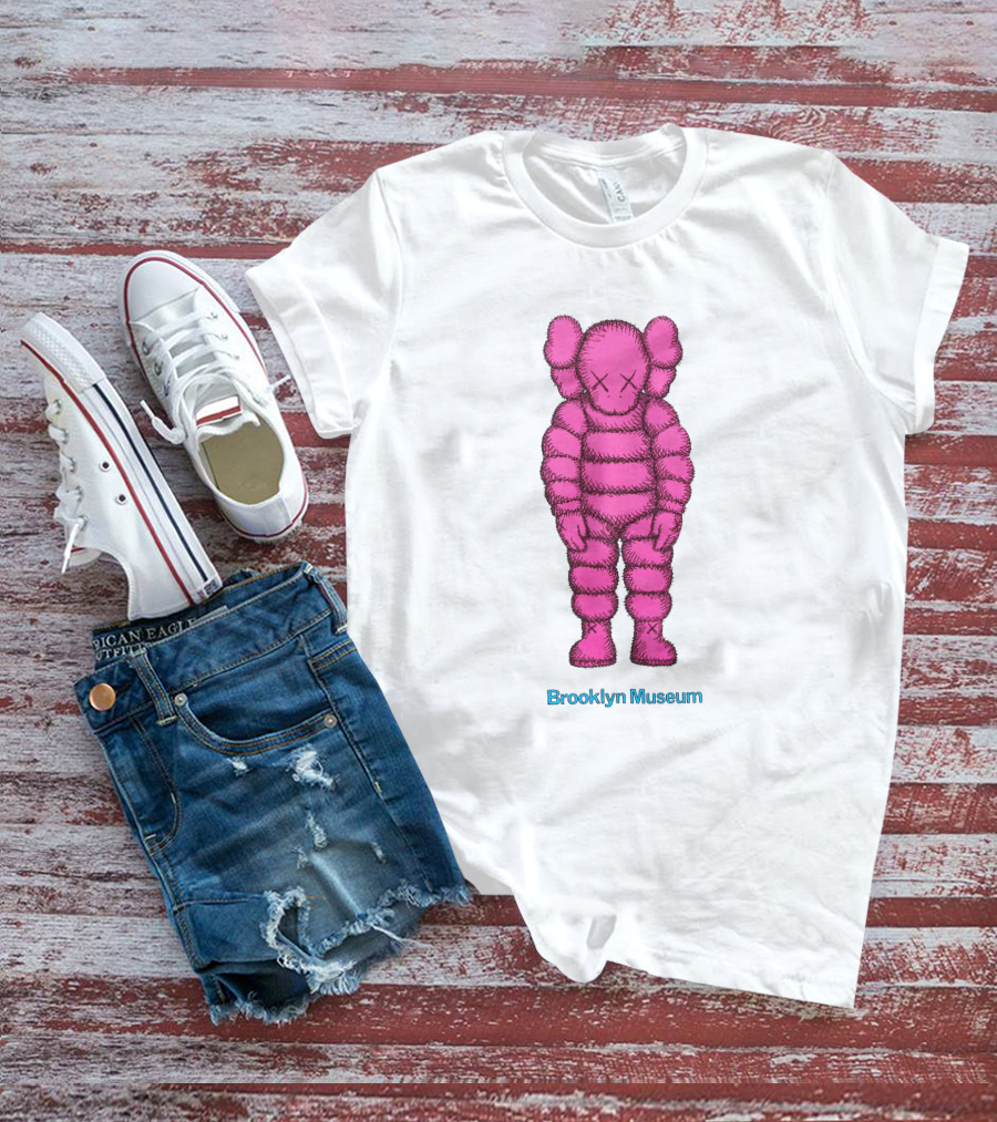 KAWS Pink Figure Brooklyn Museum T-Shirt