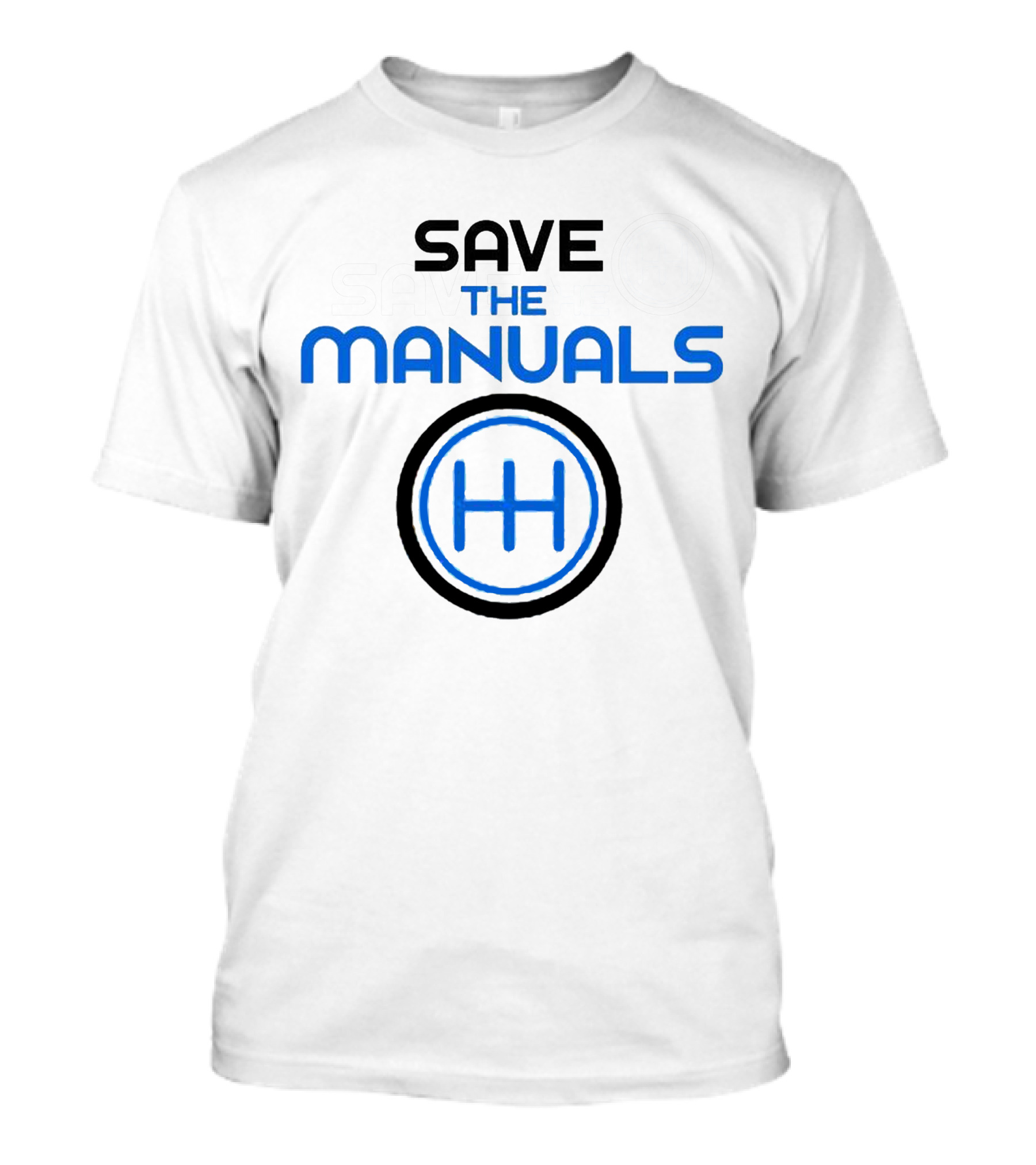 SAVE THE MANUALS Gear Shift T-Shirt