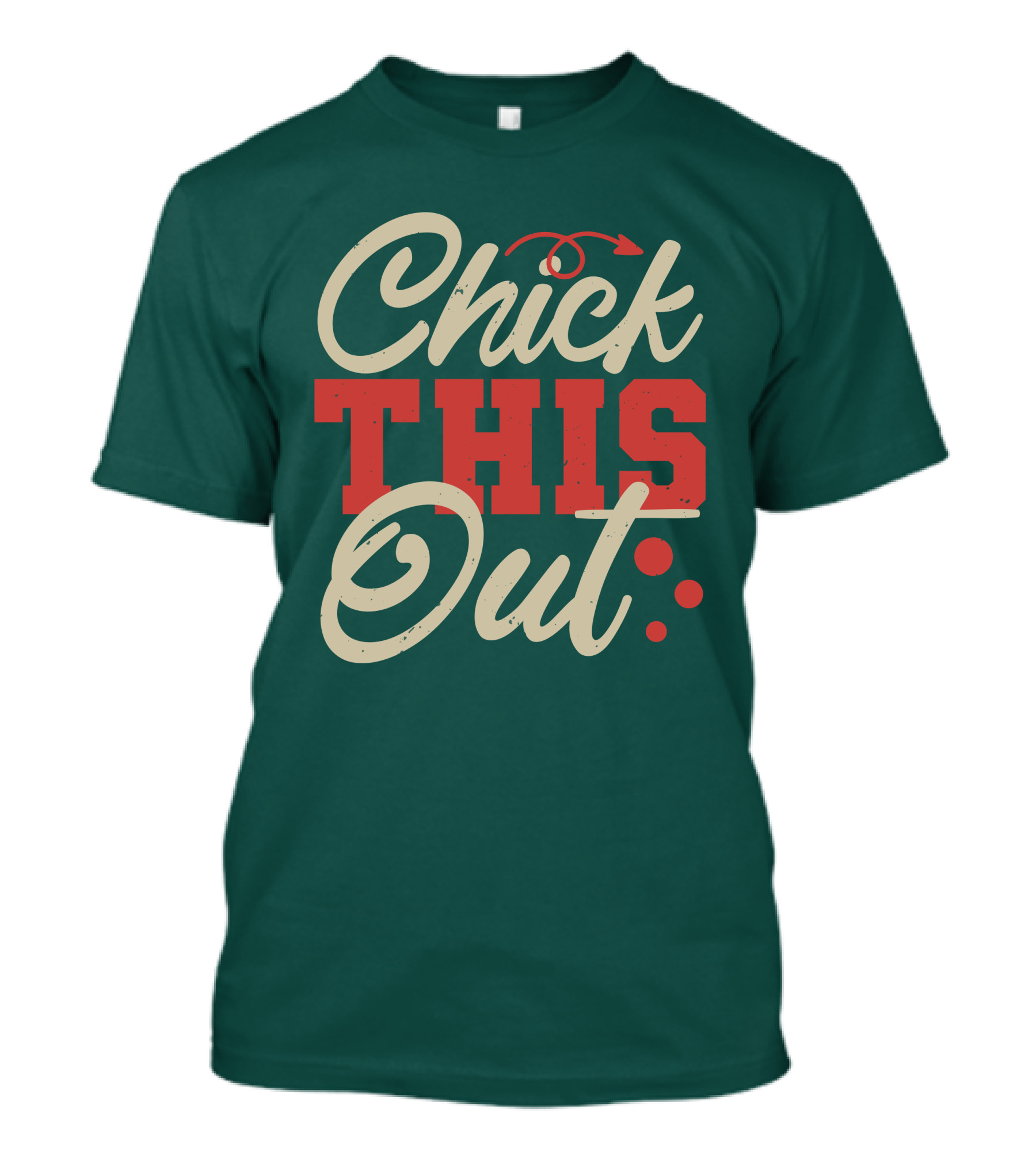 Chick This Out Arrow And Dots T-Shirt