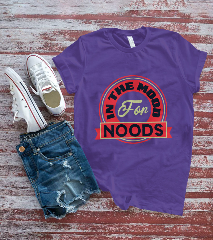 In The Mood For Noods Circle Emblem T-Shirt