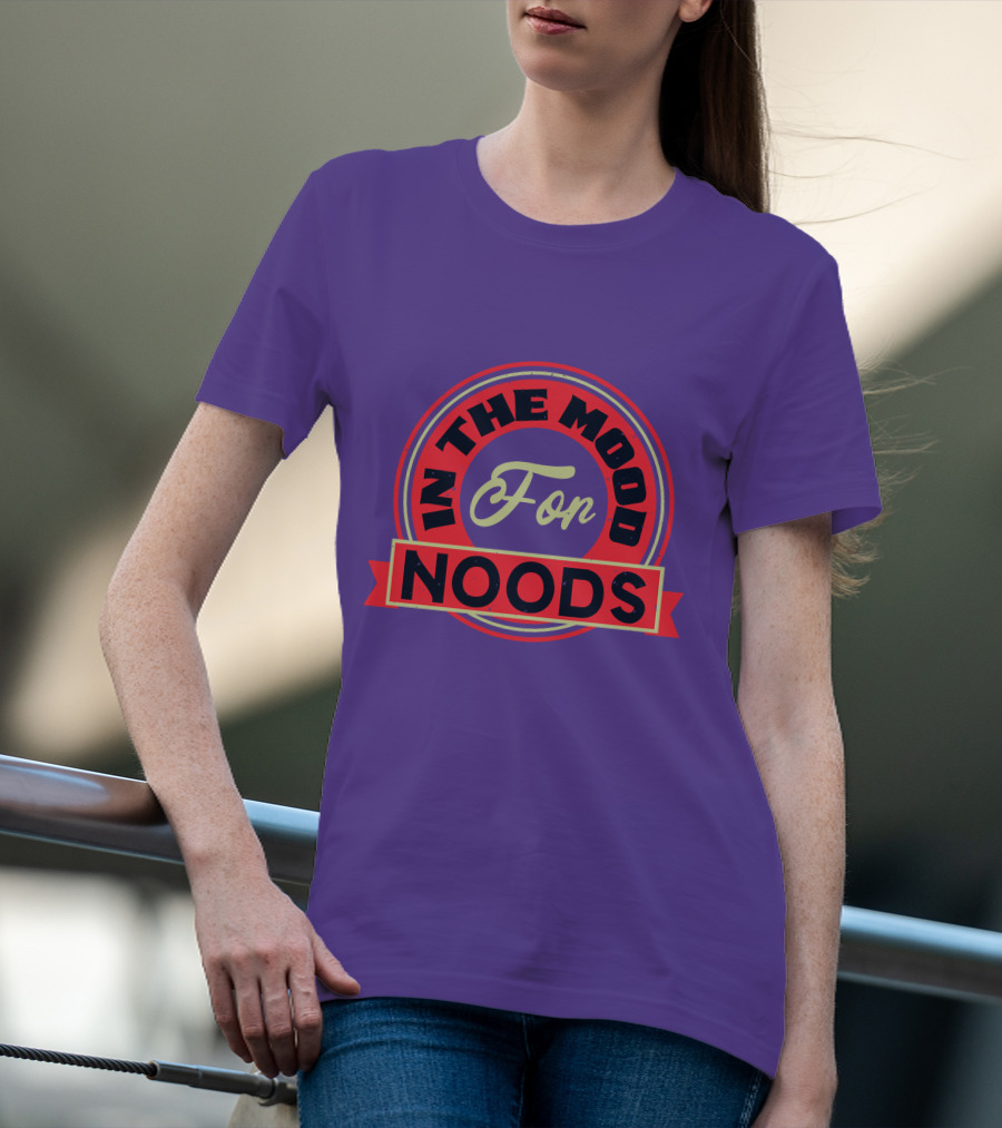In The Mood For Noods Circle Emblem T-Shirt