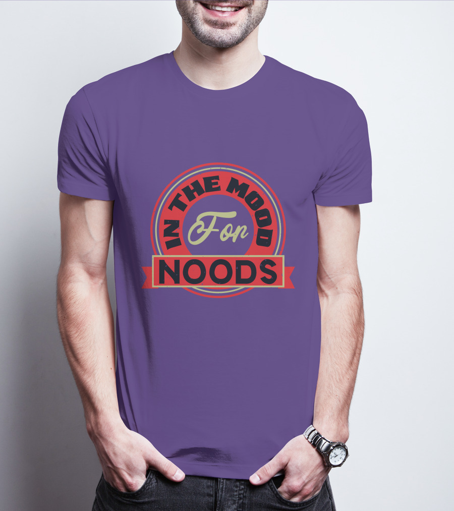 In The Mood For Noods Circle Emblem T-Shirt