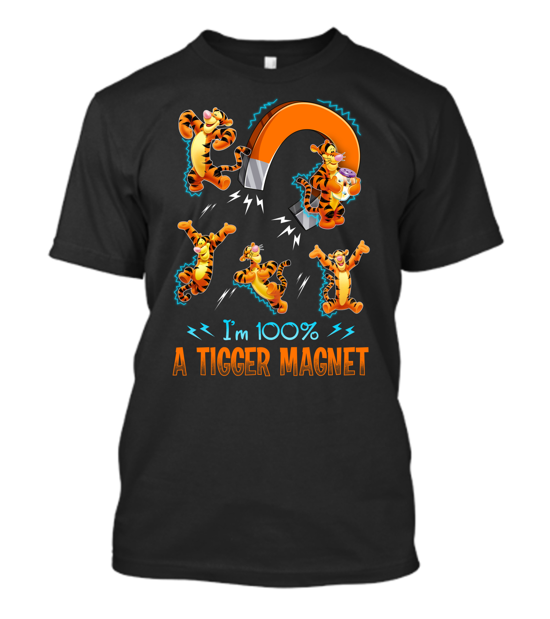 I'm 100% A Tigger Magnet T-Shirt