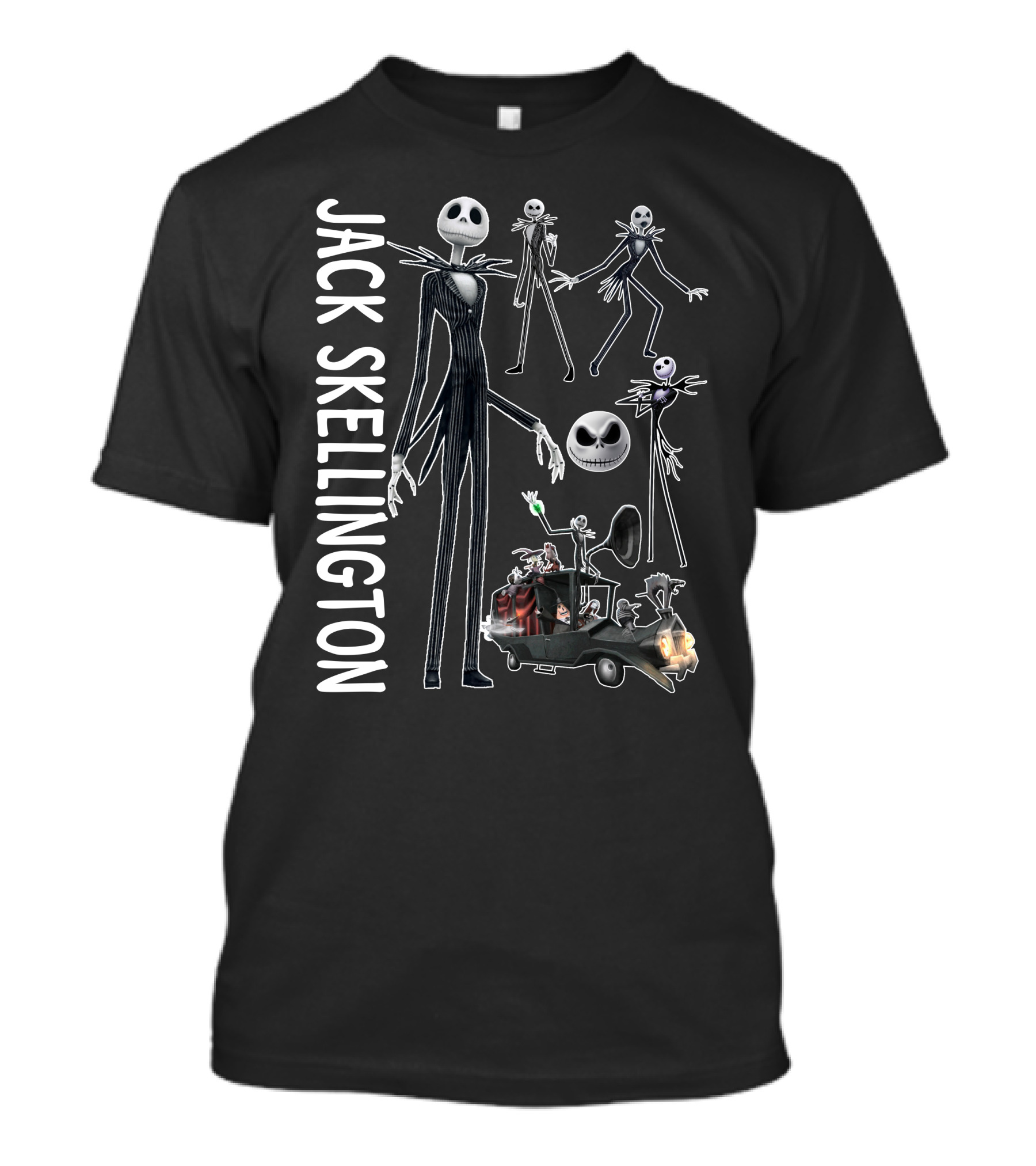 Jack Skellington Nightmare Before Christmas Character Collection T-Shirt