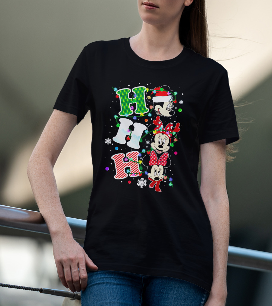 Ho Ho Ho Minnie Christmas T-Shirt