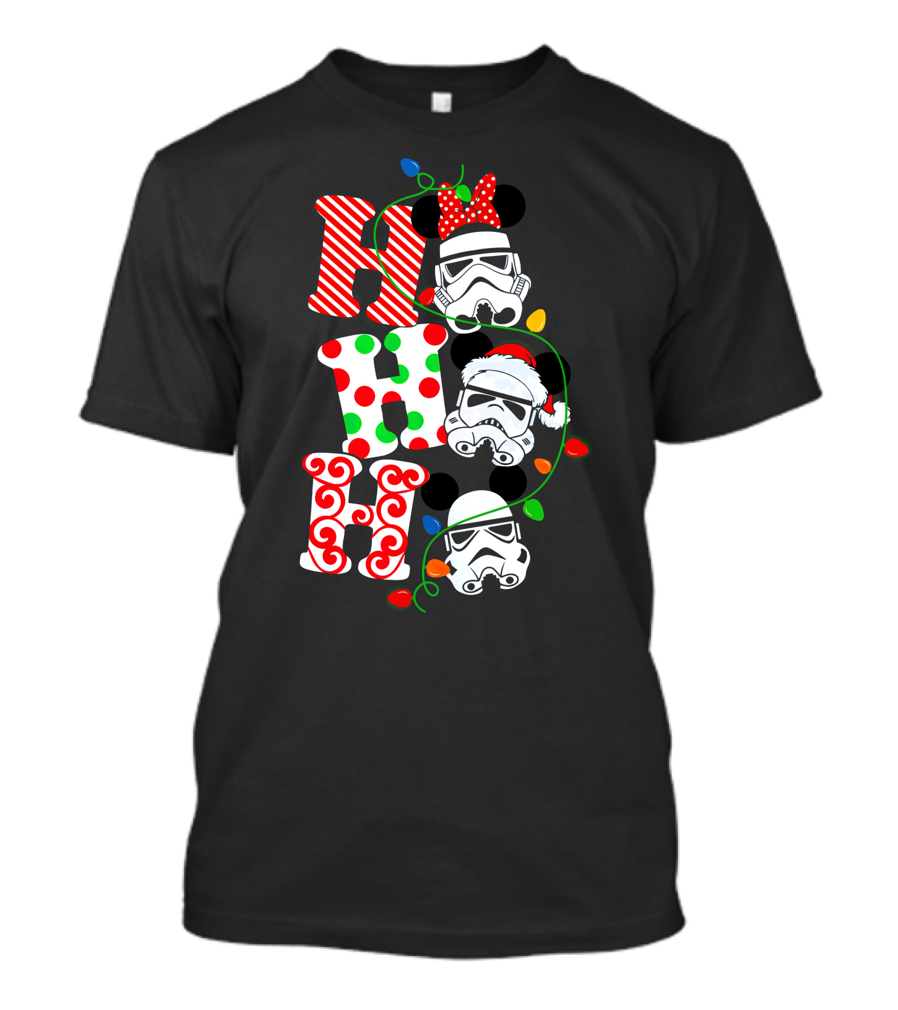 Star War Christmas Stormtrooper Ho Ho Ho Disney T-Shirt