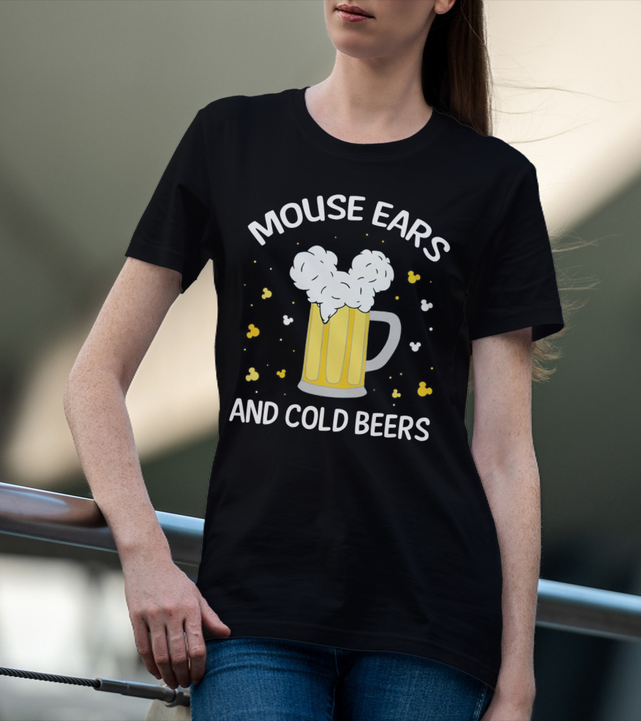 Mouse Ears And Cold Beers T-Shirt