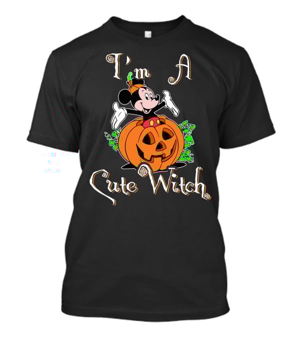 I'm A Cute Witch Halloween 35 T-Shirt