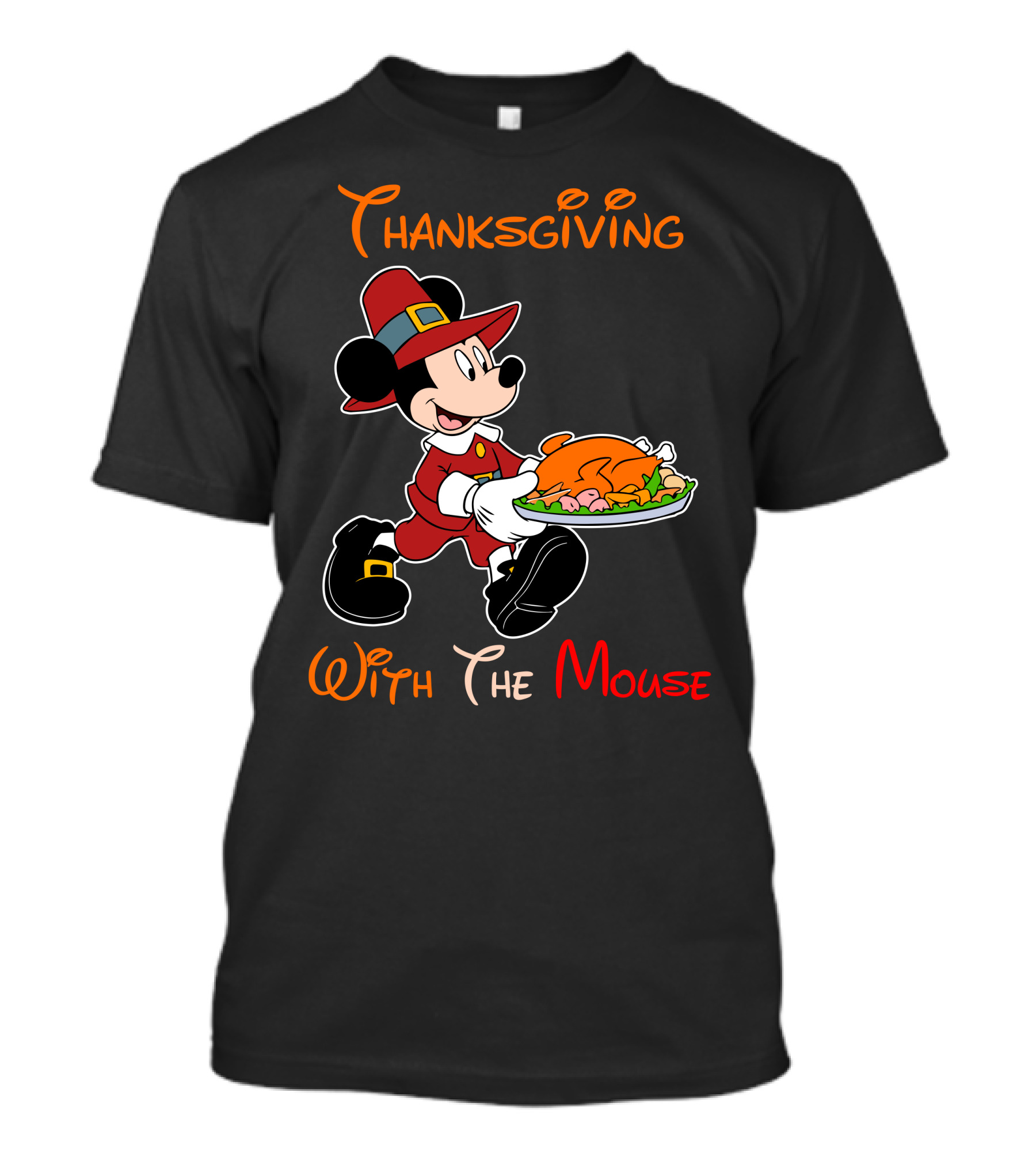 Thanksgiving With The Mouse T-Shirt