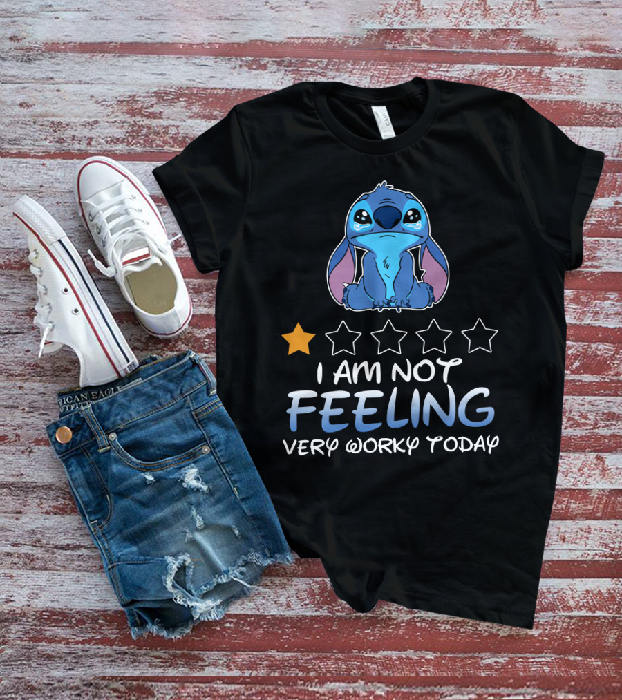 Stitch I Am Not Feeling Very Worky Today T-Shirt