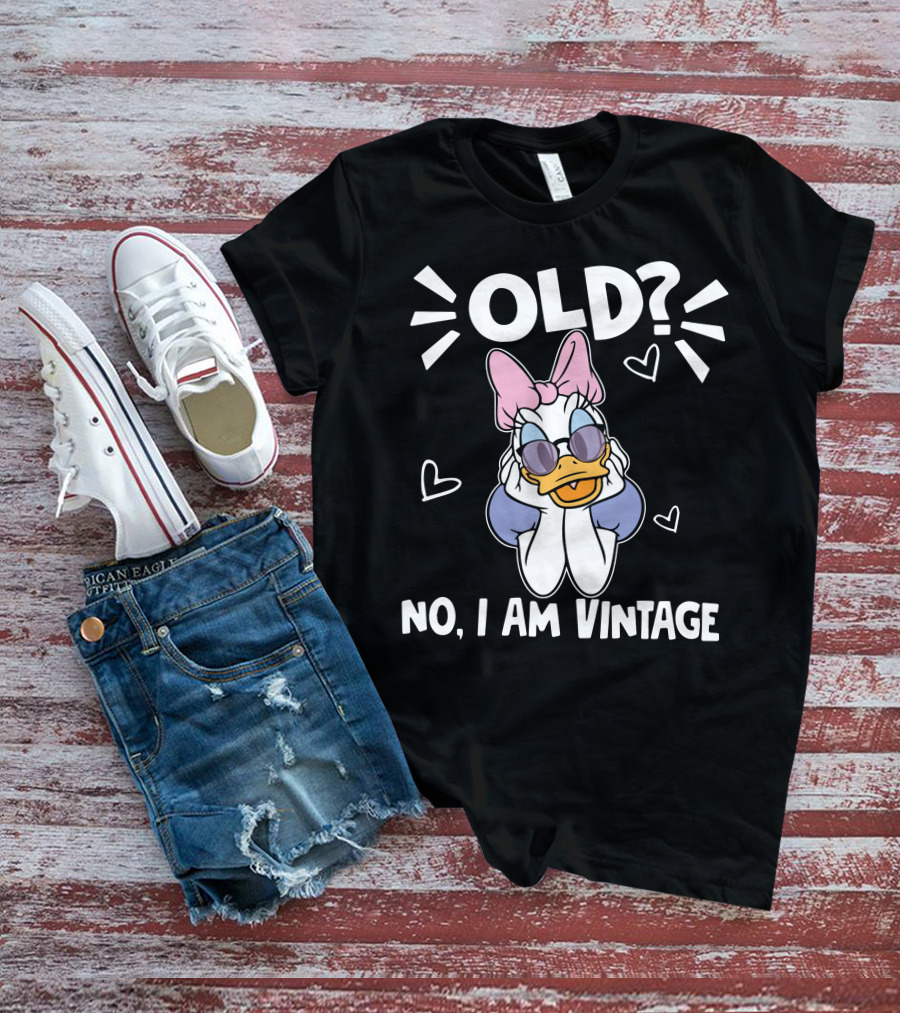 Daisy Duck Old? No I Am Vintage T-Shirt