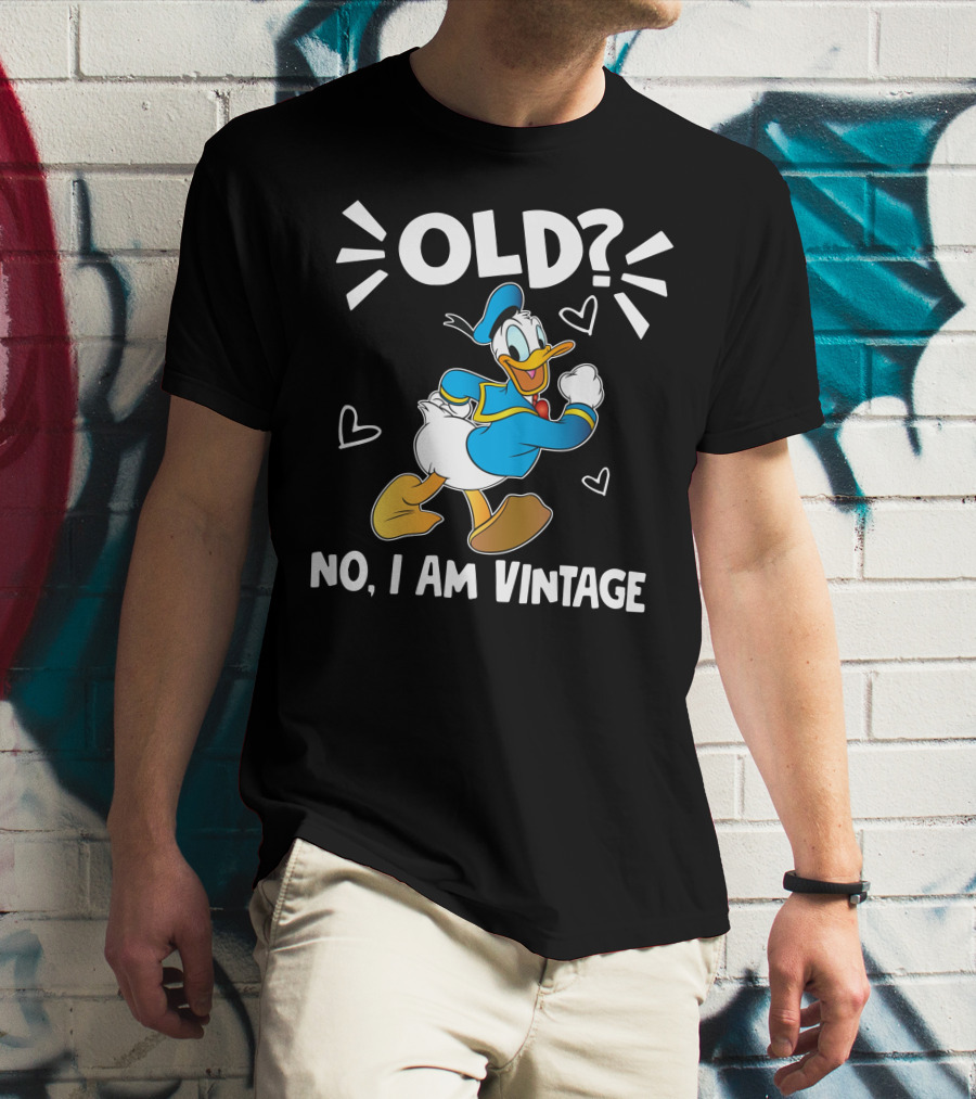 Donald Old? No I Am Vintage T-Shirt