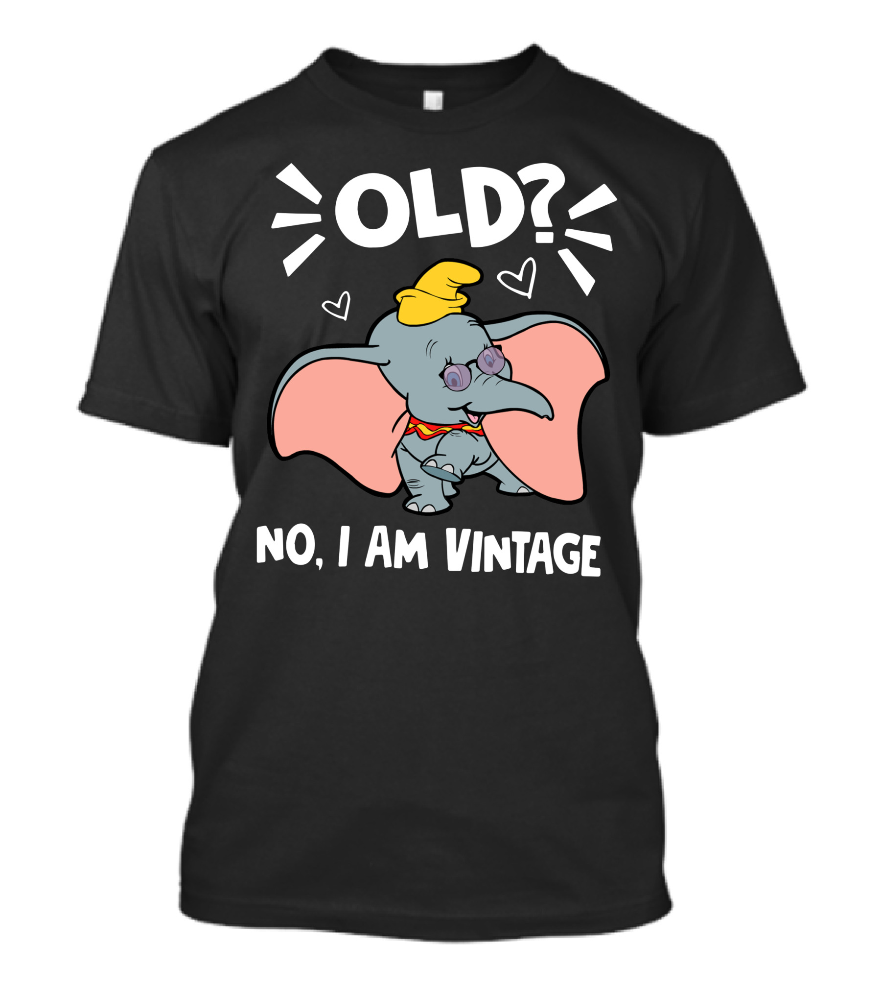 Dumbo Old No I Am Vintage T-Shirt