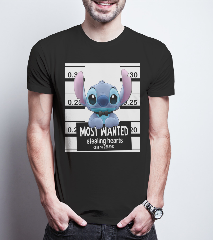 Most Wanted Stealing Hearts Alien Case No. 2568962 T-Shirt
