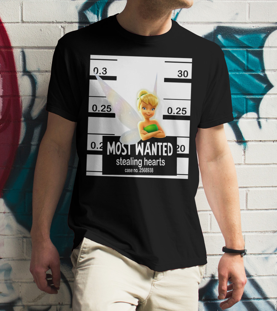 Most Wanted Stealing Hearts Tinker Bell Case No. 2568938 T-Shirt