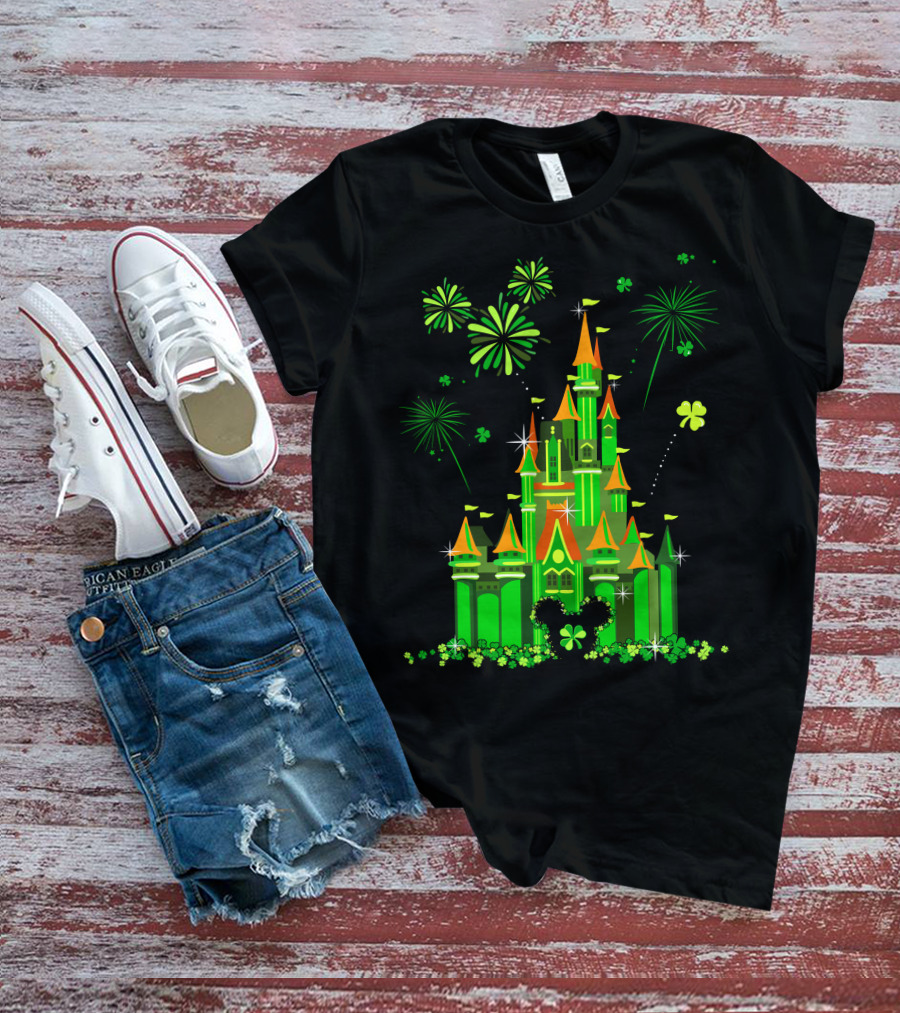 PATRICK CASTLE SHAMROCK FIREWORKS T-Shirt