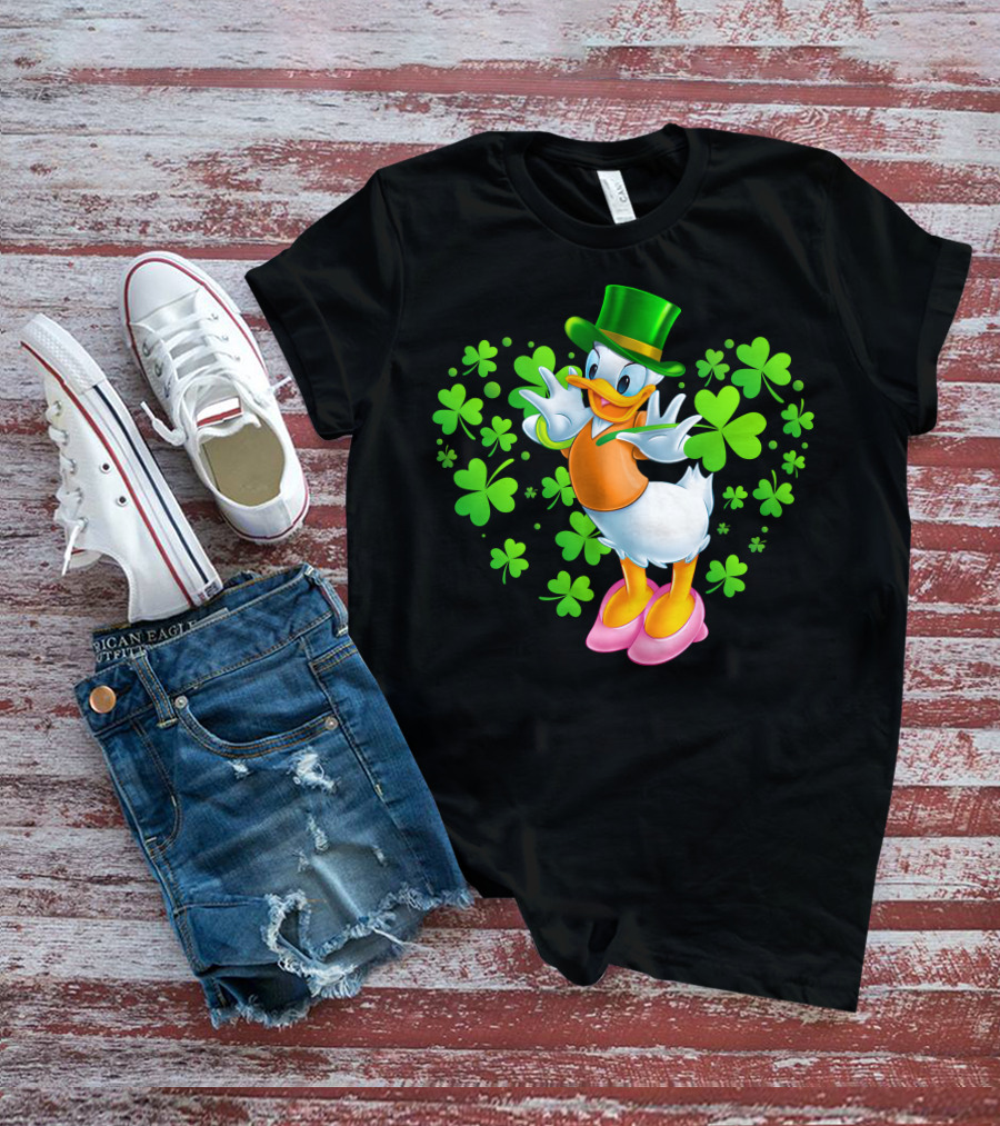 Daisy Duck St. Patrick's Day Shamrock Celebration T-Shirt