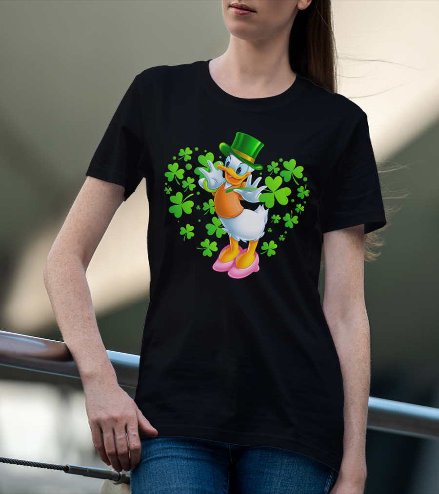 Daisy Duck St. Patrick's Day Shamrock Celebration T-Shirt