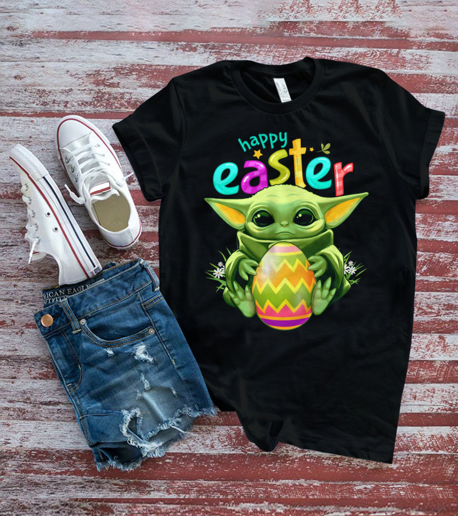 Happy Easter Baby Yoda T-Shirt