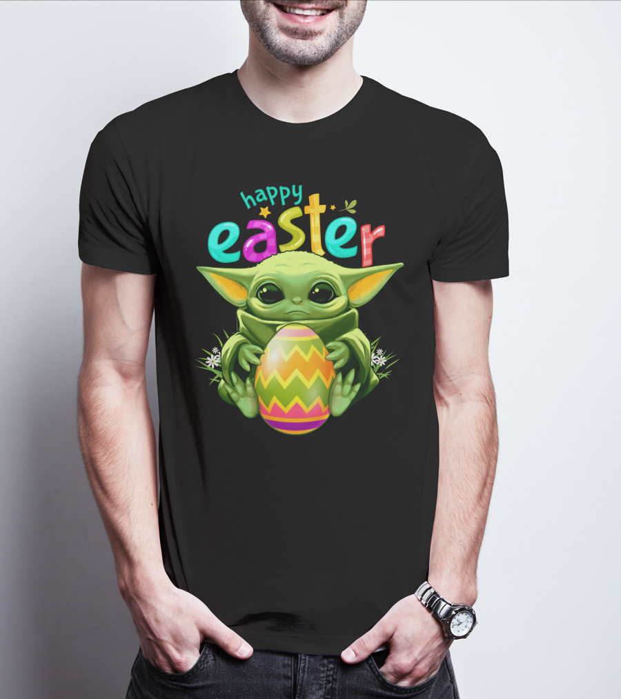 Happy Easter Baby Yoda T-Shirt