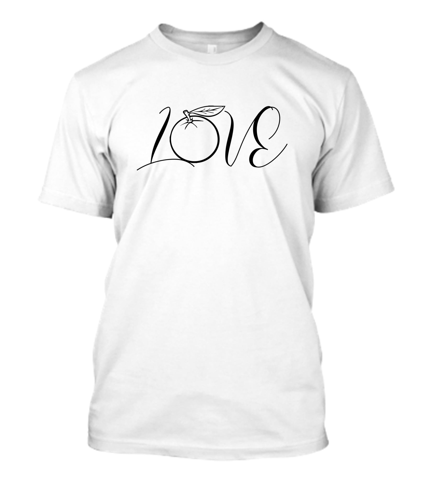LOVE Infused With Orange Leaf T-Shirt