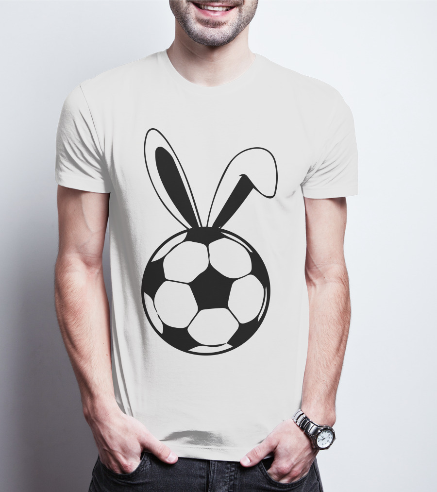 Rabbit Soccer Ball Fusion T-Shirt