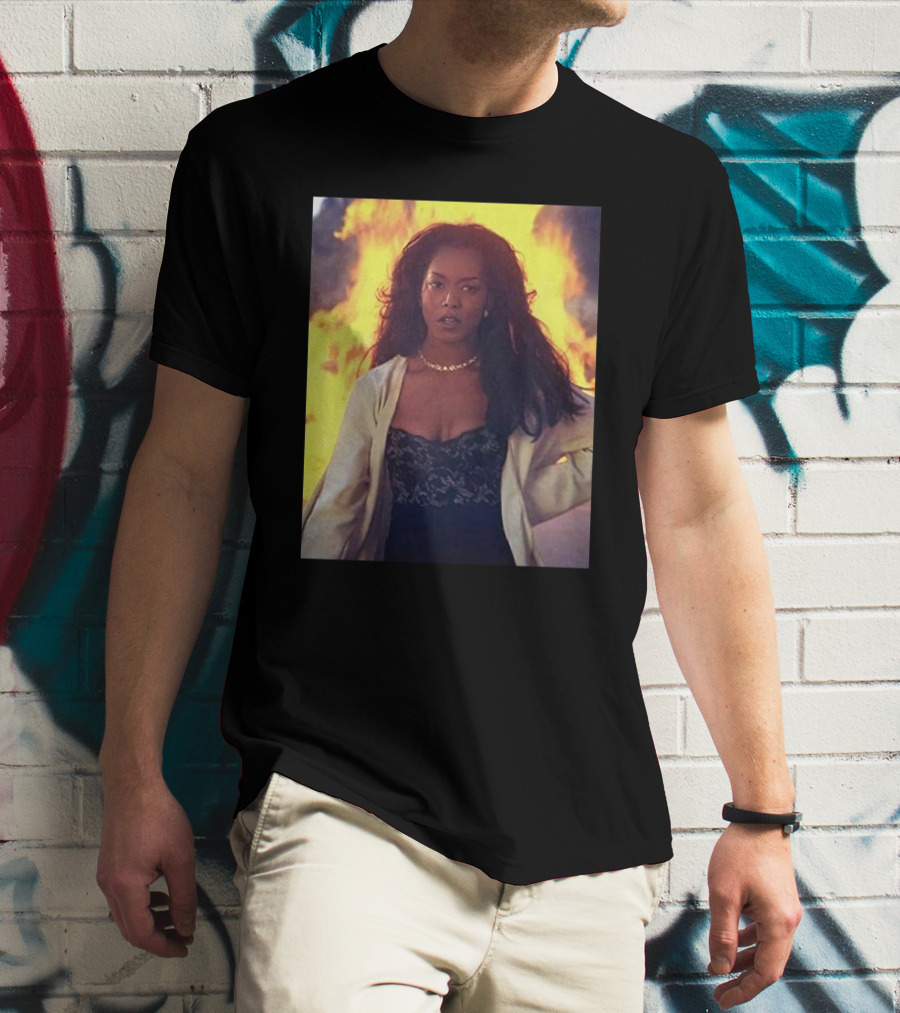 Waiting To Exhale Angela Bassett Fire Scene T-Shirt