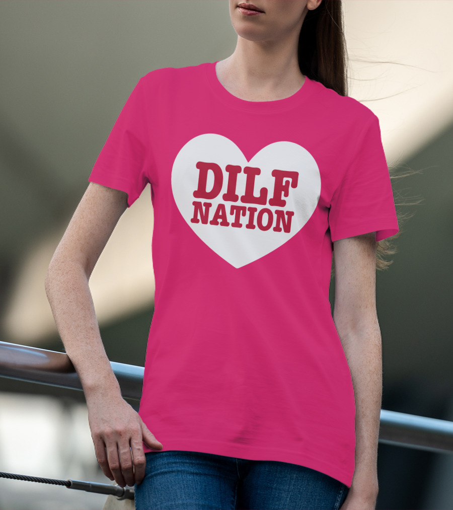 DILF NATION Heart Classic T-Shirt