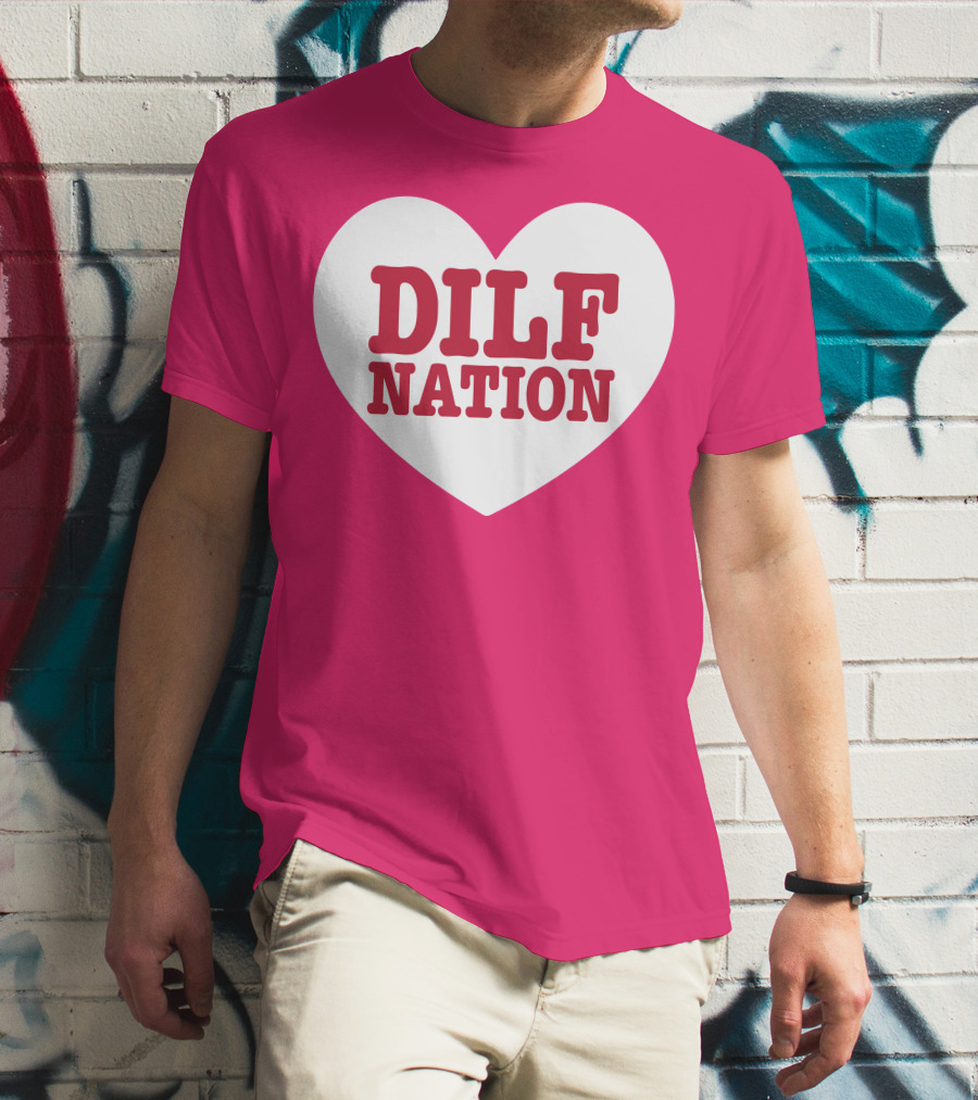 DILF NATION Heart Classic T-Shirt