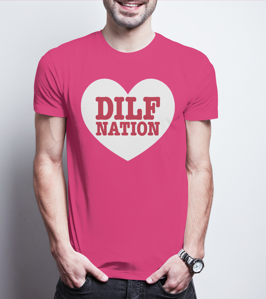 DILF NATION Heart Classic T-Shirt