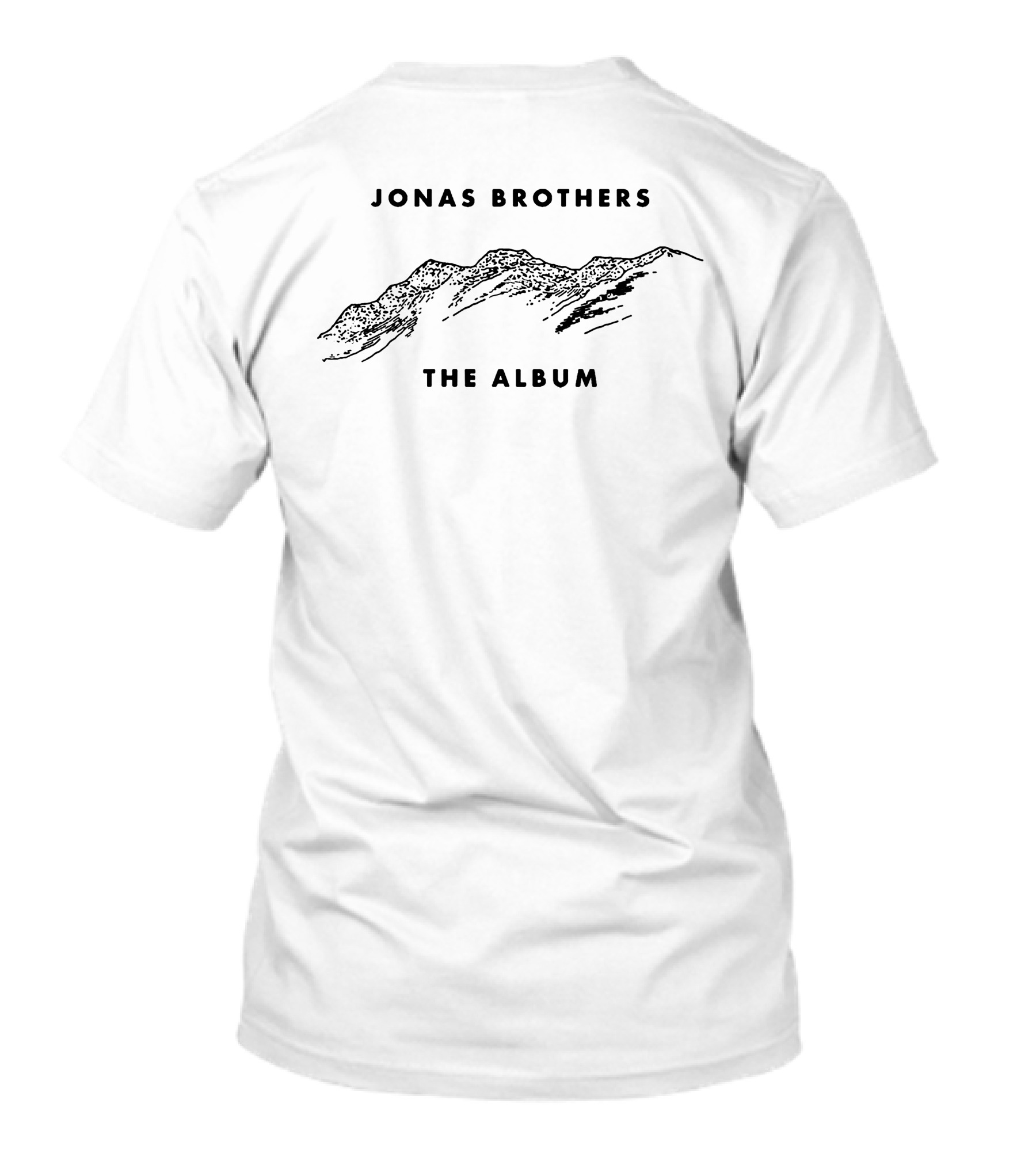Jonas Brothers The Album Mountain Drawing T-Shirt