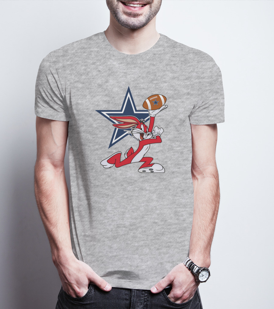 Dallas Cowboys Bugs Bunny Football Star T-Shirt