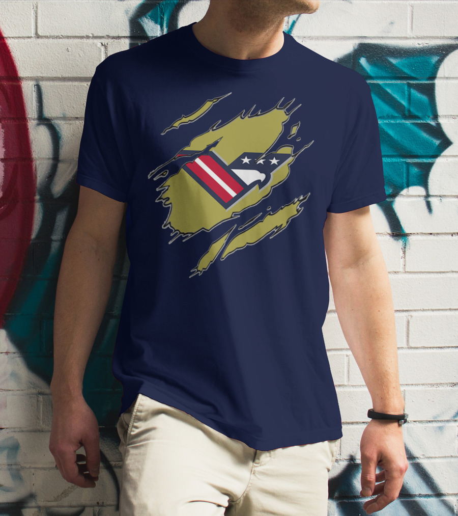 Washington Valor American Football Eagle Stars Stripes T-Shirt