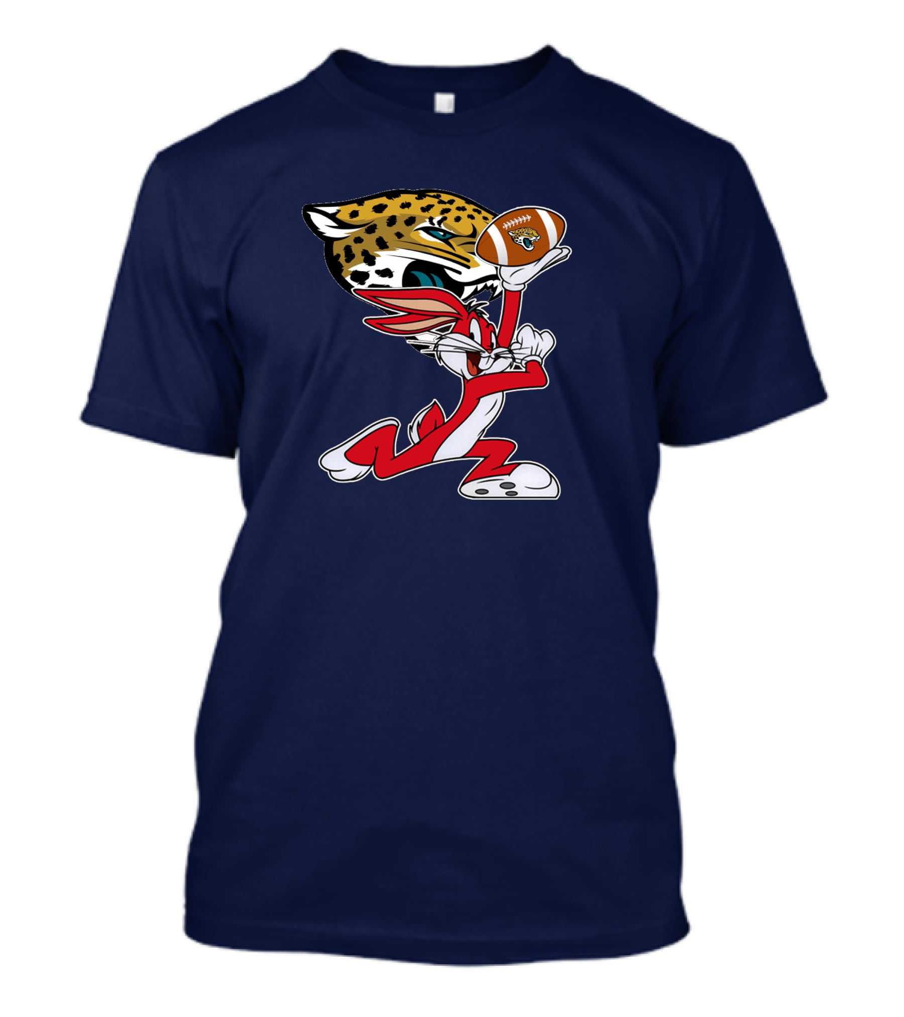 Jacksonville Jaguars Football Bunny Chiefs Collaboration T-Shirt