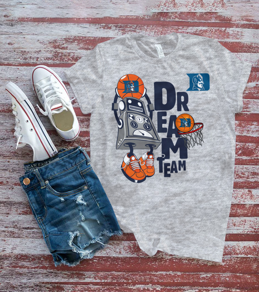 Duke Dream Team Robot Basketball Duke T-Shirt